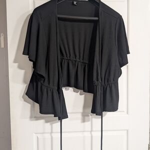 SHEIN Elegant Black Women's Shrug
